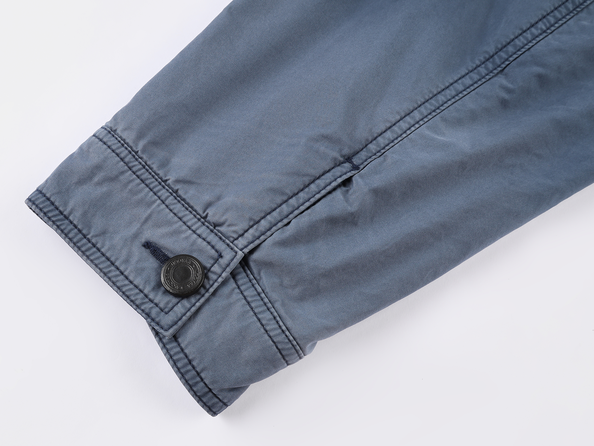 Wool collar french workwear cotton jacket