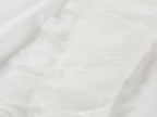 Classical ruched lace shirt
