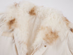 Parka with toscana shearling collar