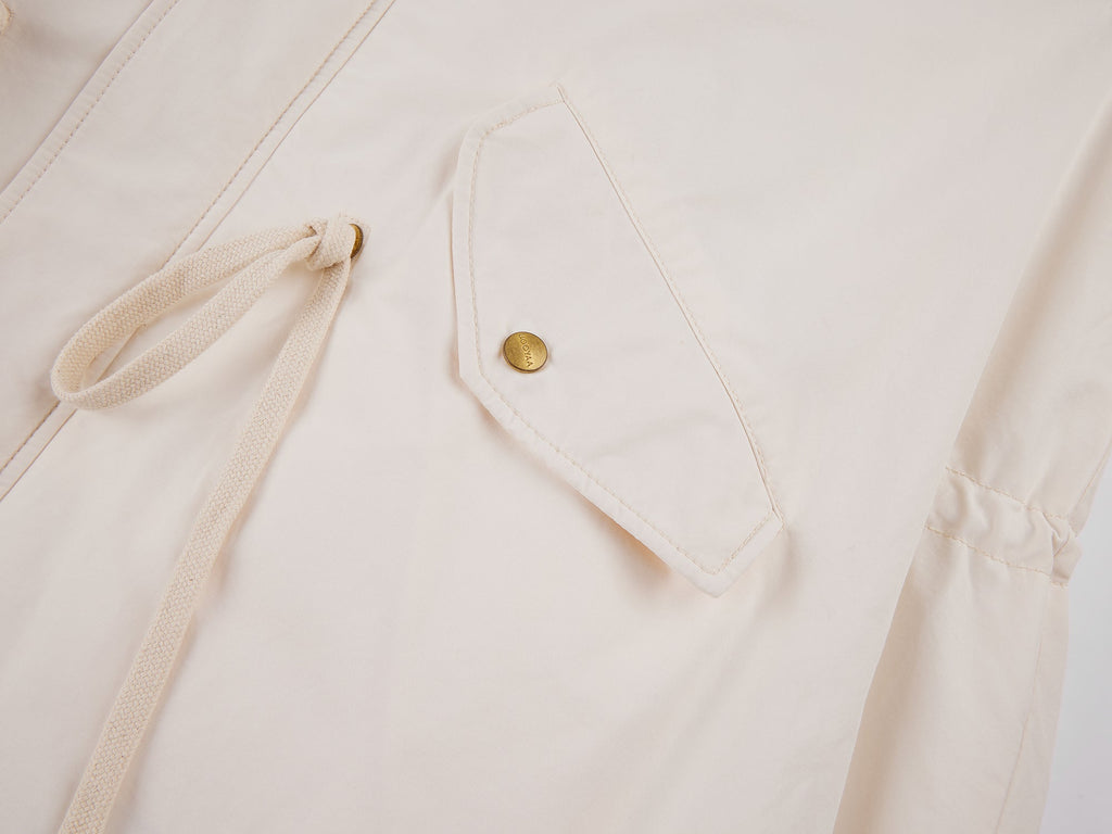 Parka with toscana shearling collar