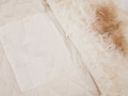 Parka with toscana shearling collar