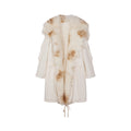 Parka with toscana shearling collar