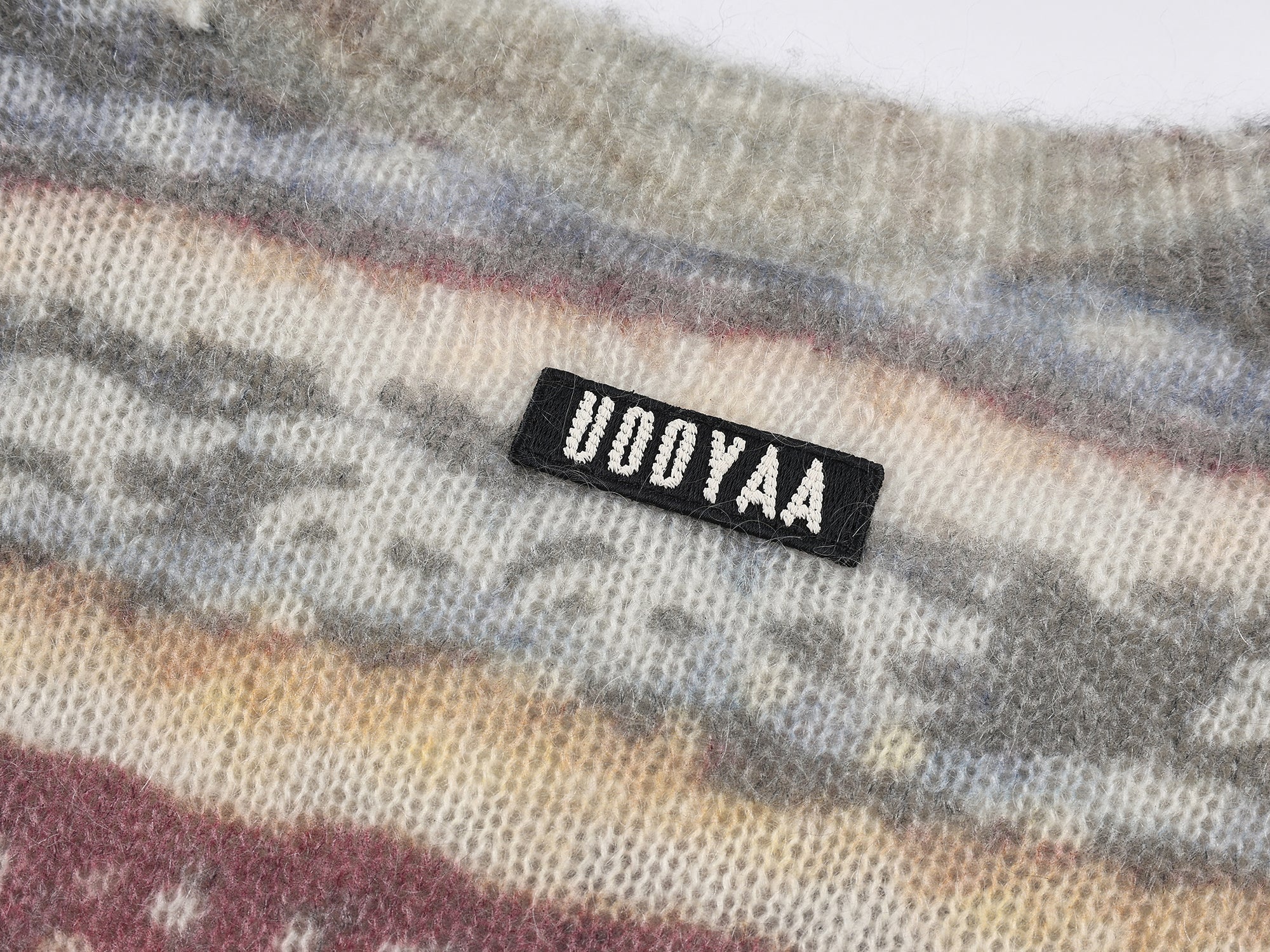 Vintage sweater print pullover knit