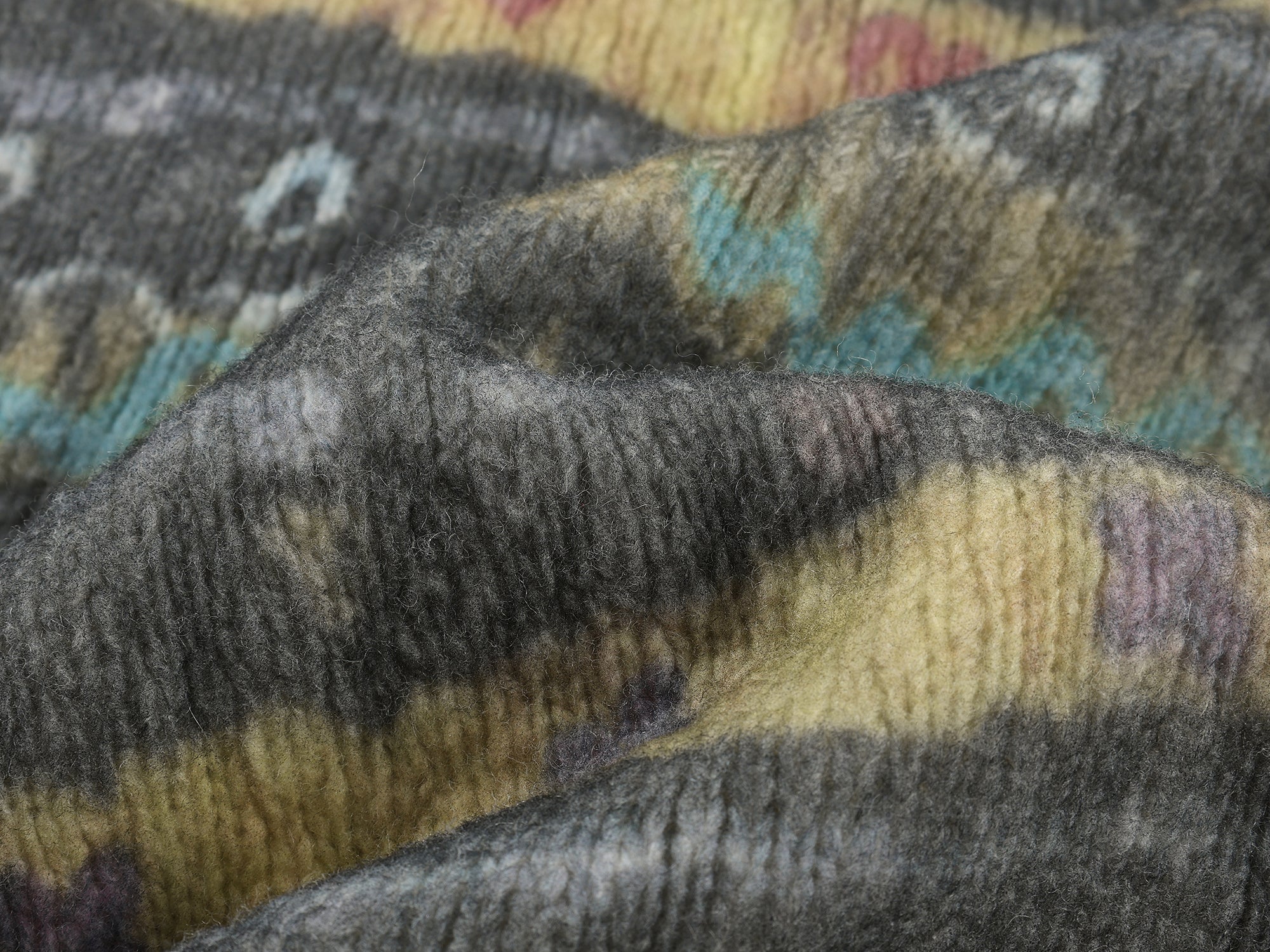 Vintage sweater print pullover knit