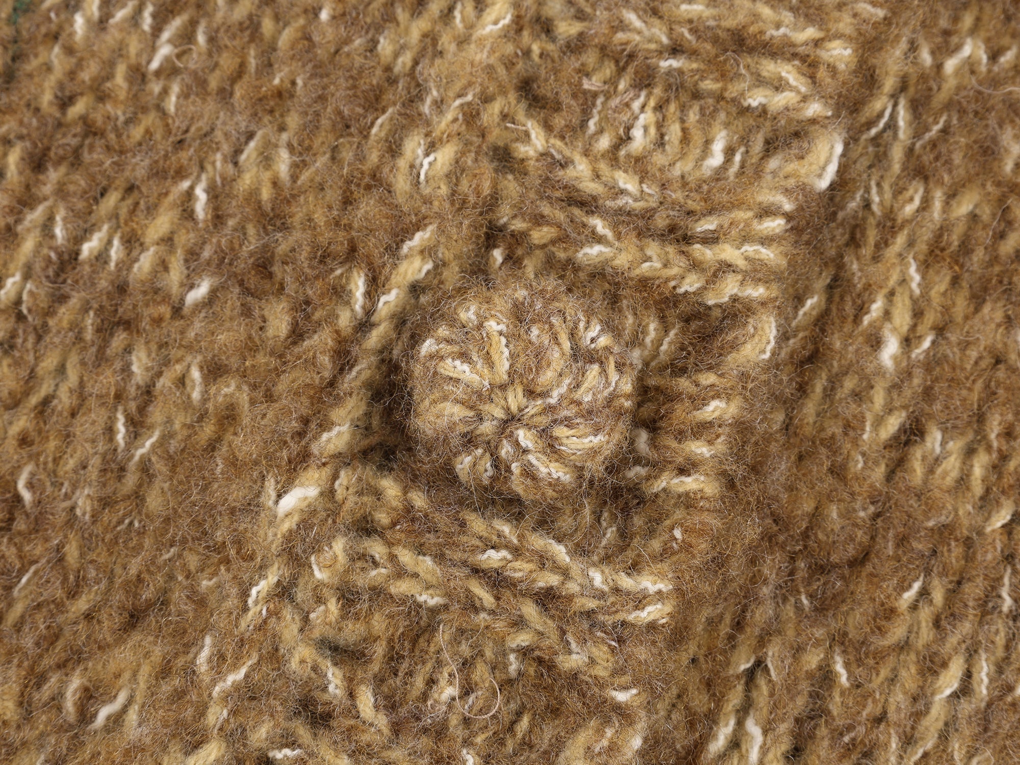 Magical garden beaded knit cardigan