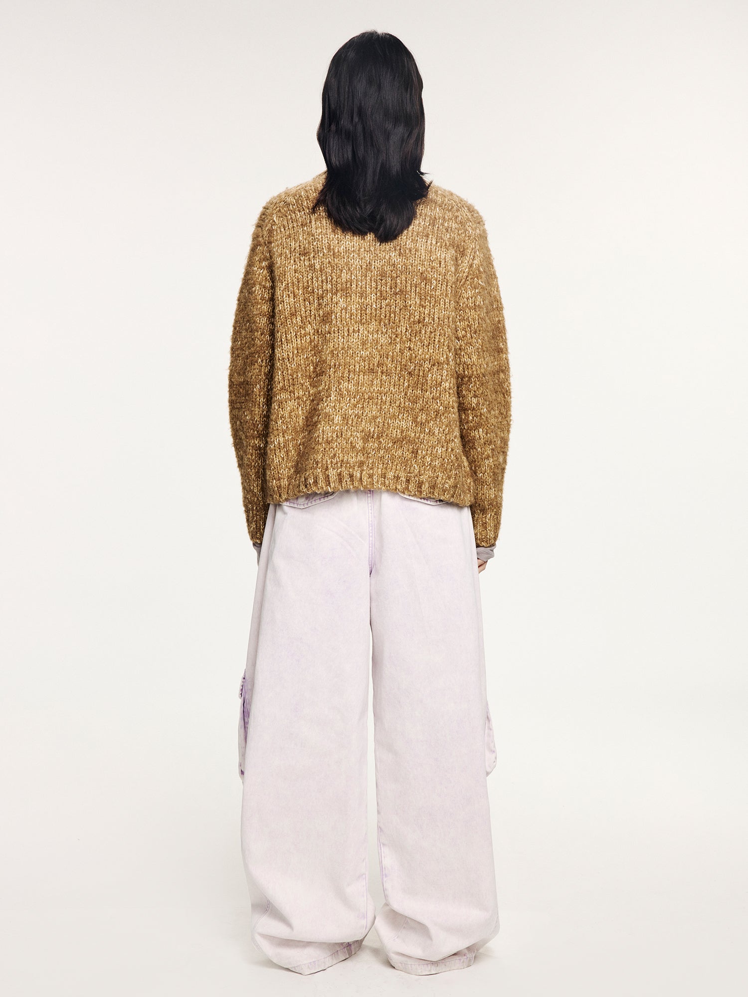 Magical garden beaded knit cardigan