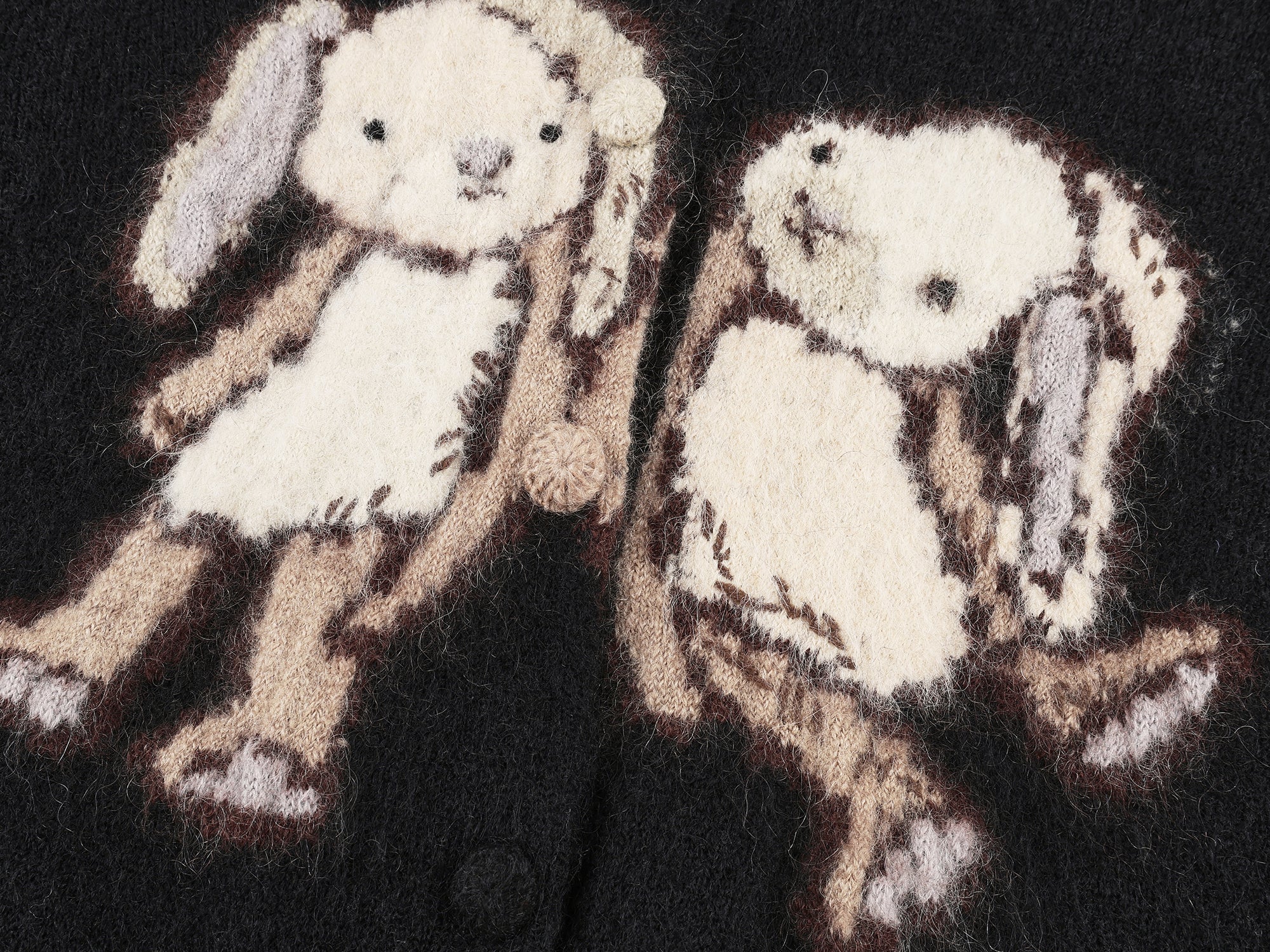 Bunny sprite knit cardigan