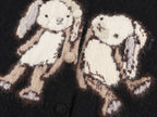 Bunny sprite knit cardigan