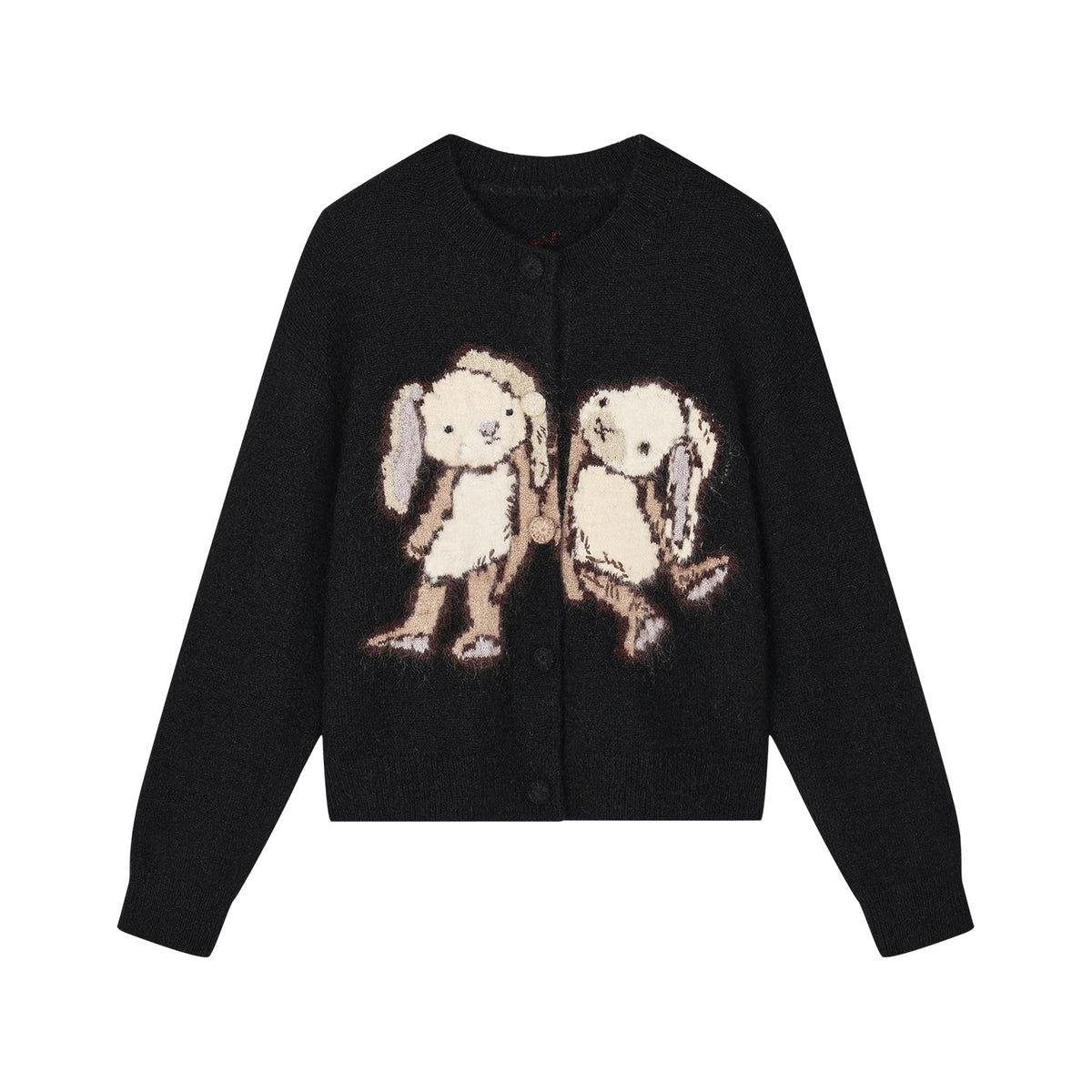 Bunny sprite knit cardigan