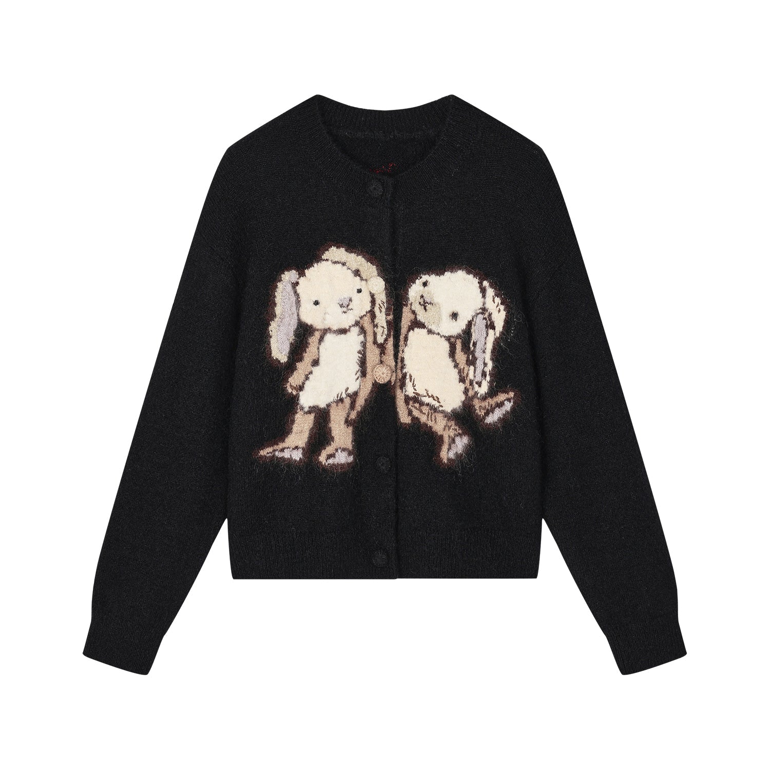 Bunny sprite knit cardigan