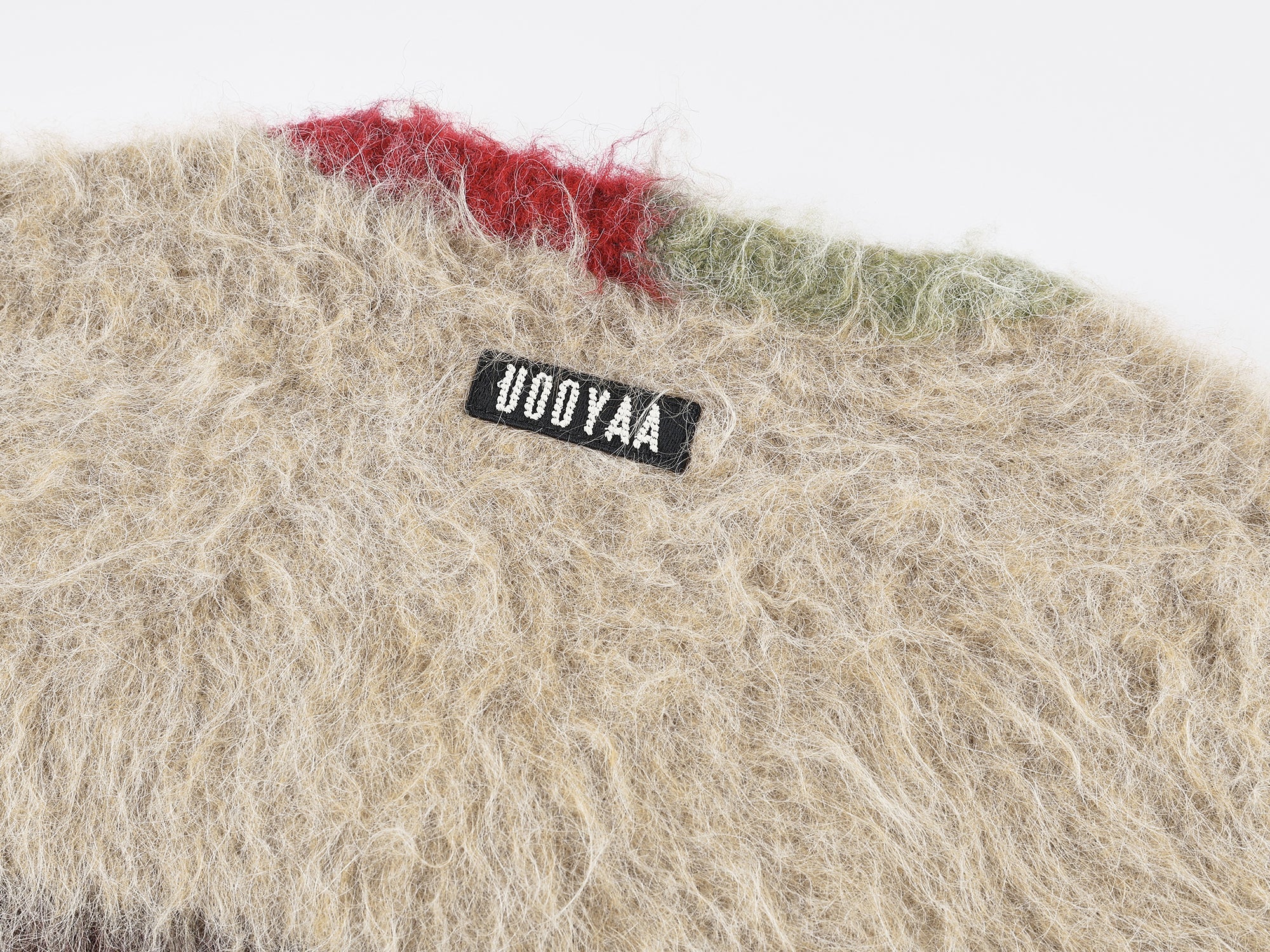 Color block knit cardigan