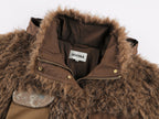 Plush field jacket