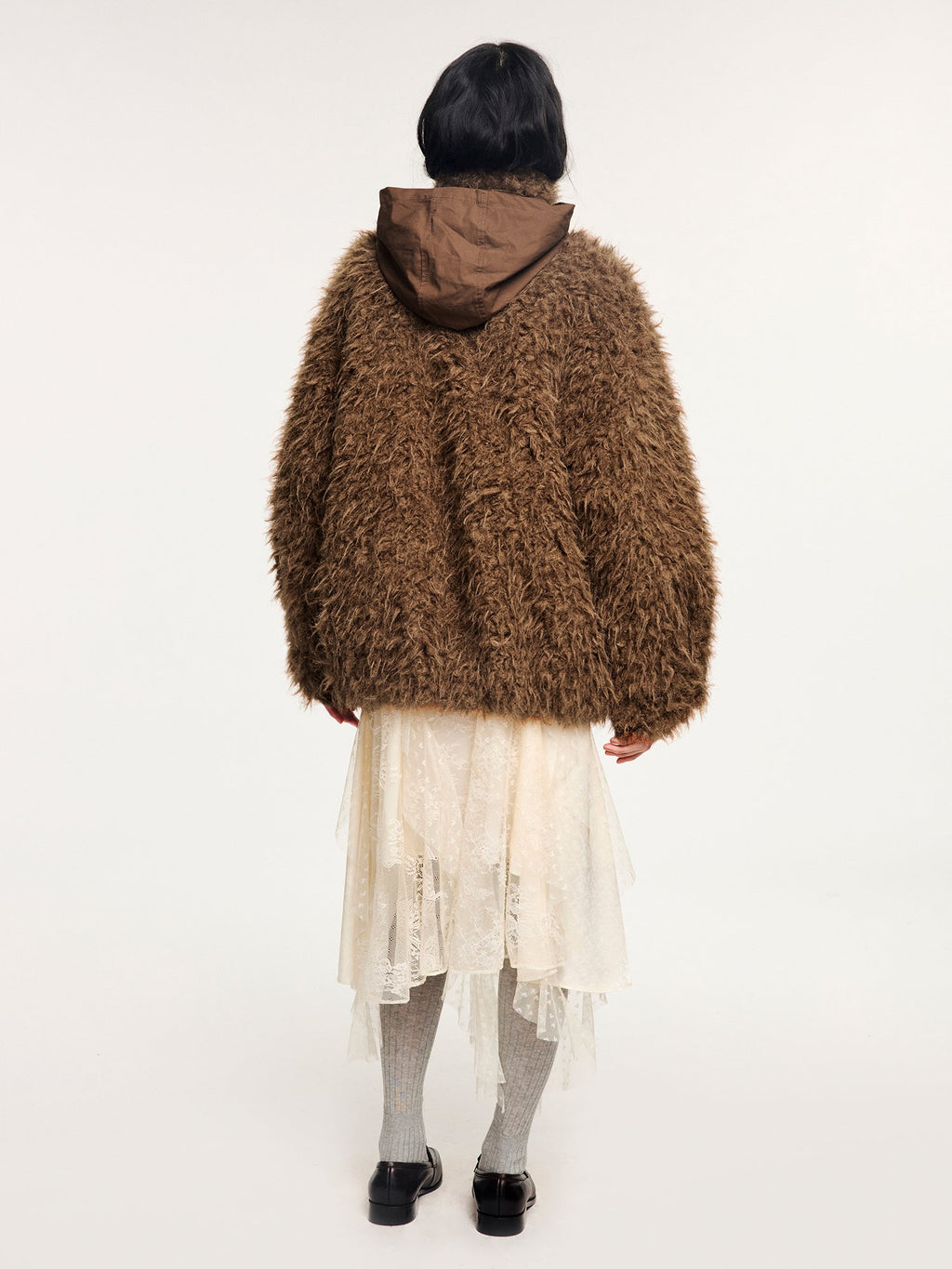 Plush field jacket