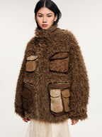 Plush field jacket