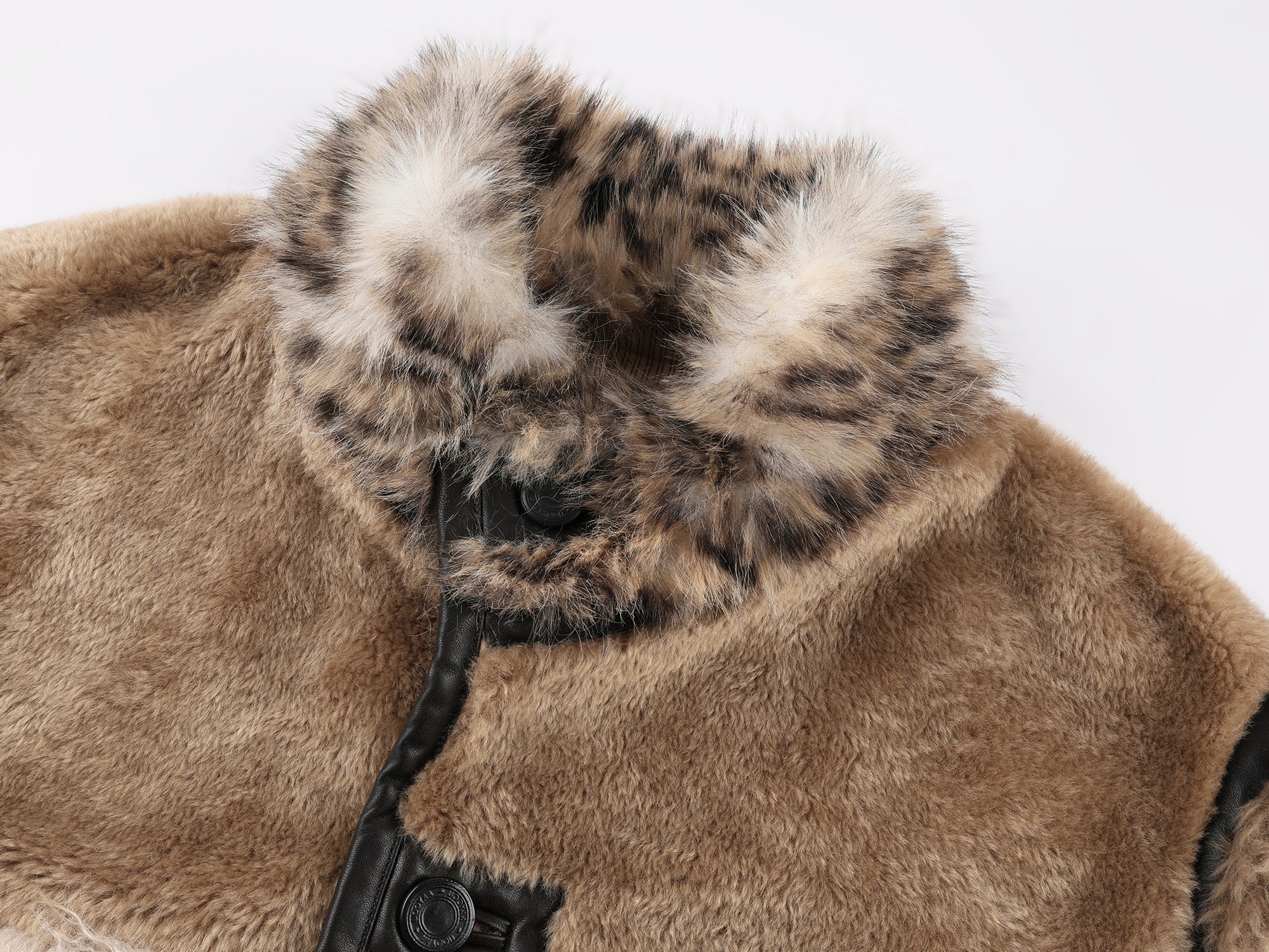 Reversible fleece panel jacket