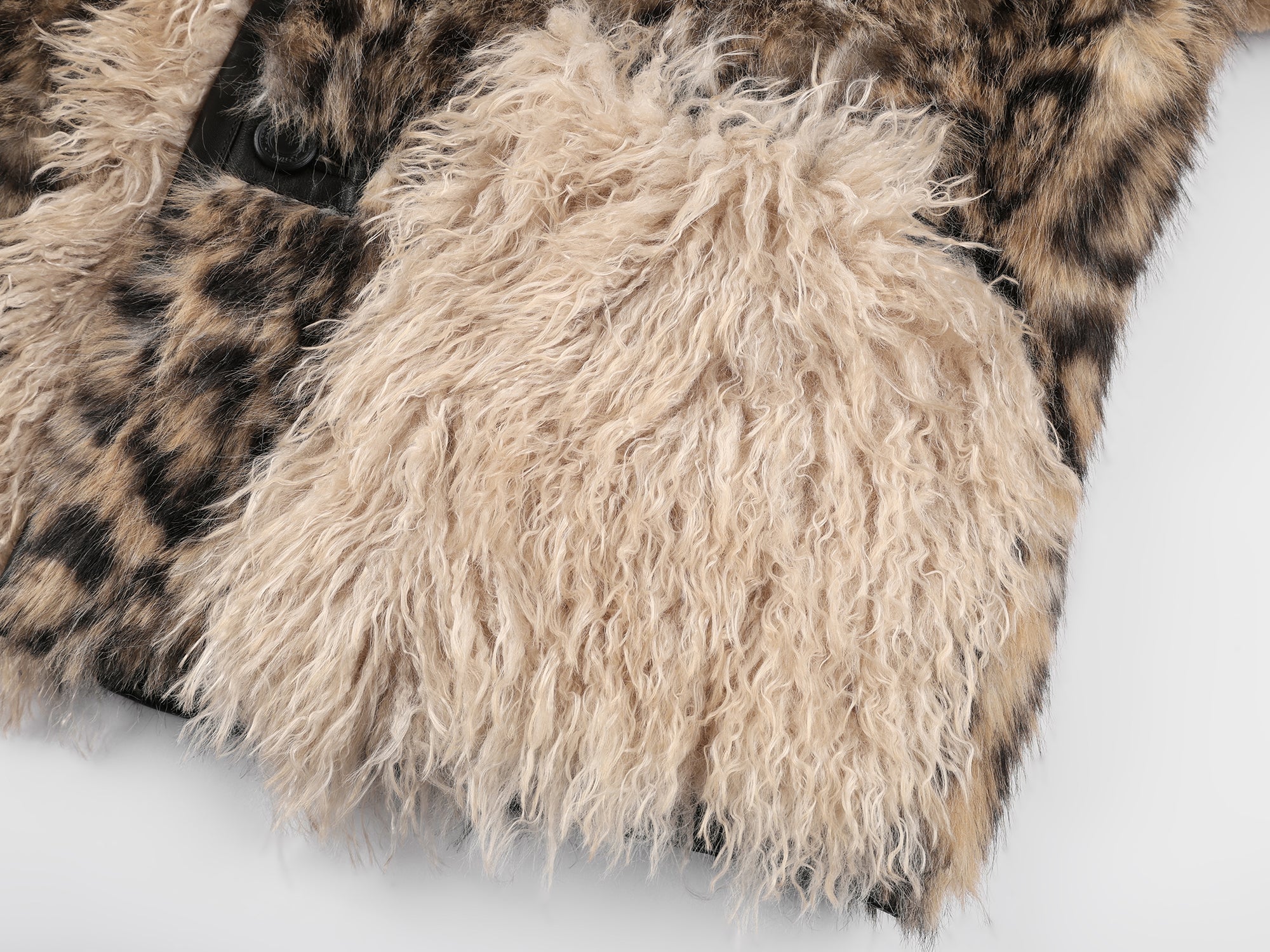 Reversible fleece panel jacket