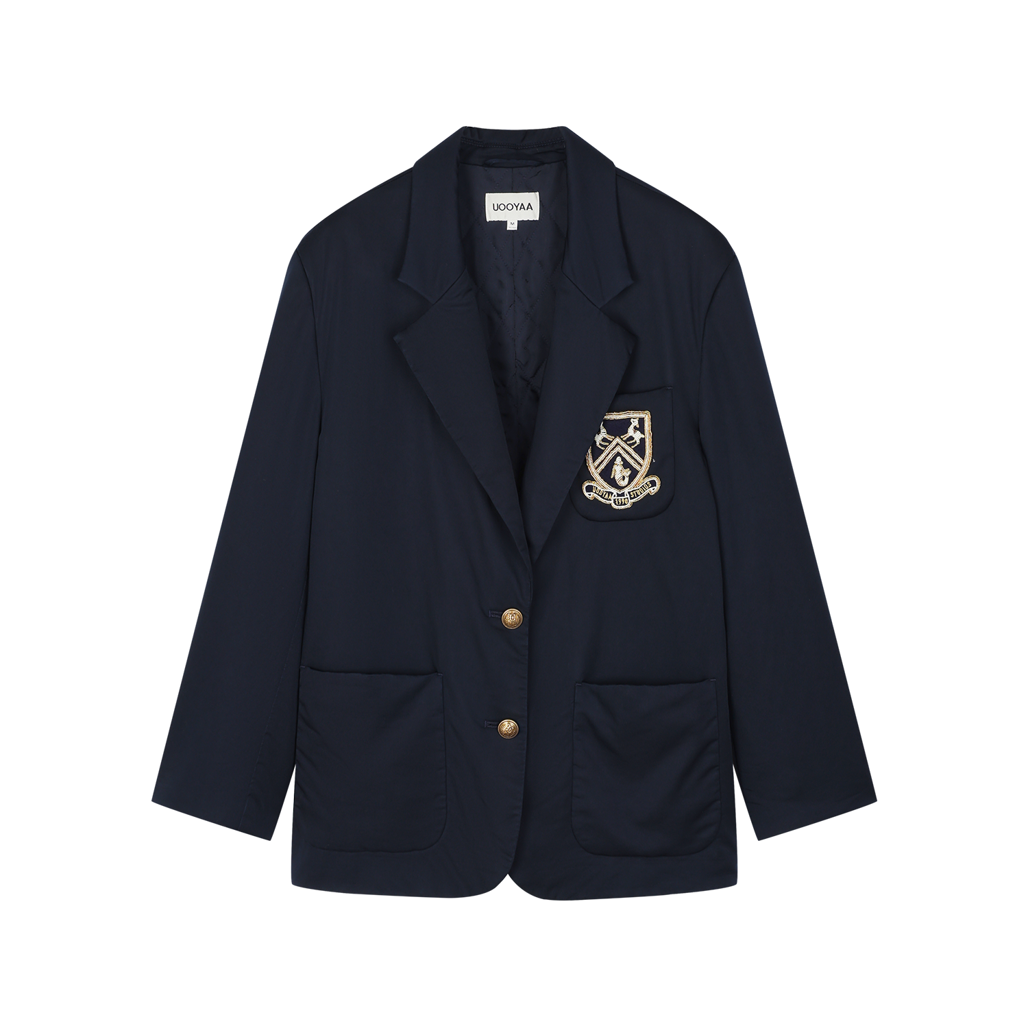 Academy quilted blazer