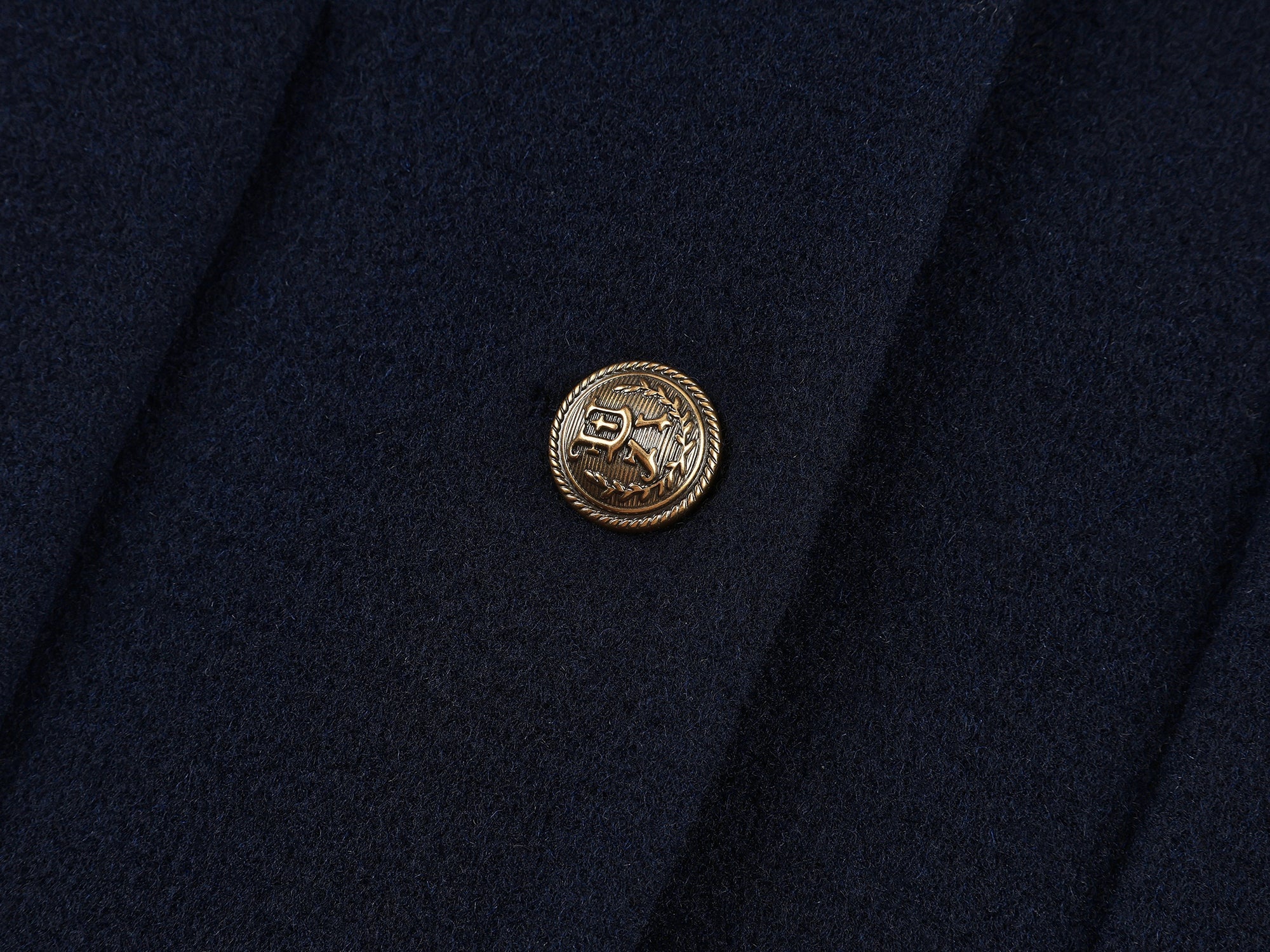 Hoodie-layered look wool blazer