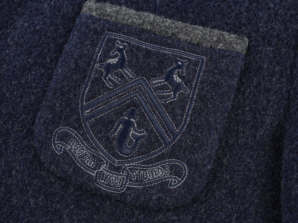Wool college blazer