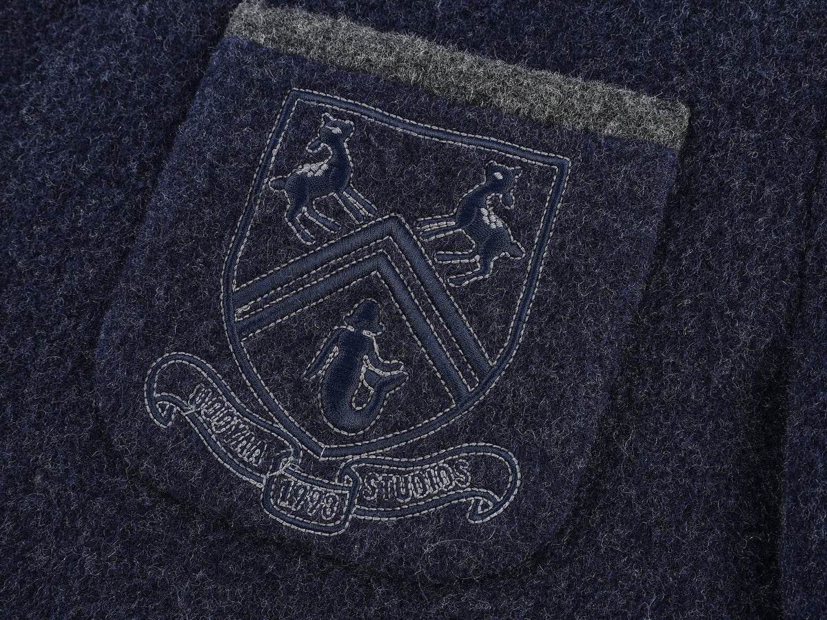 Wool college blazer