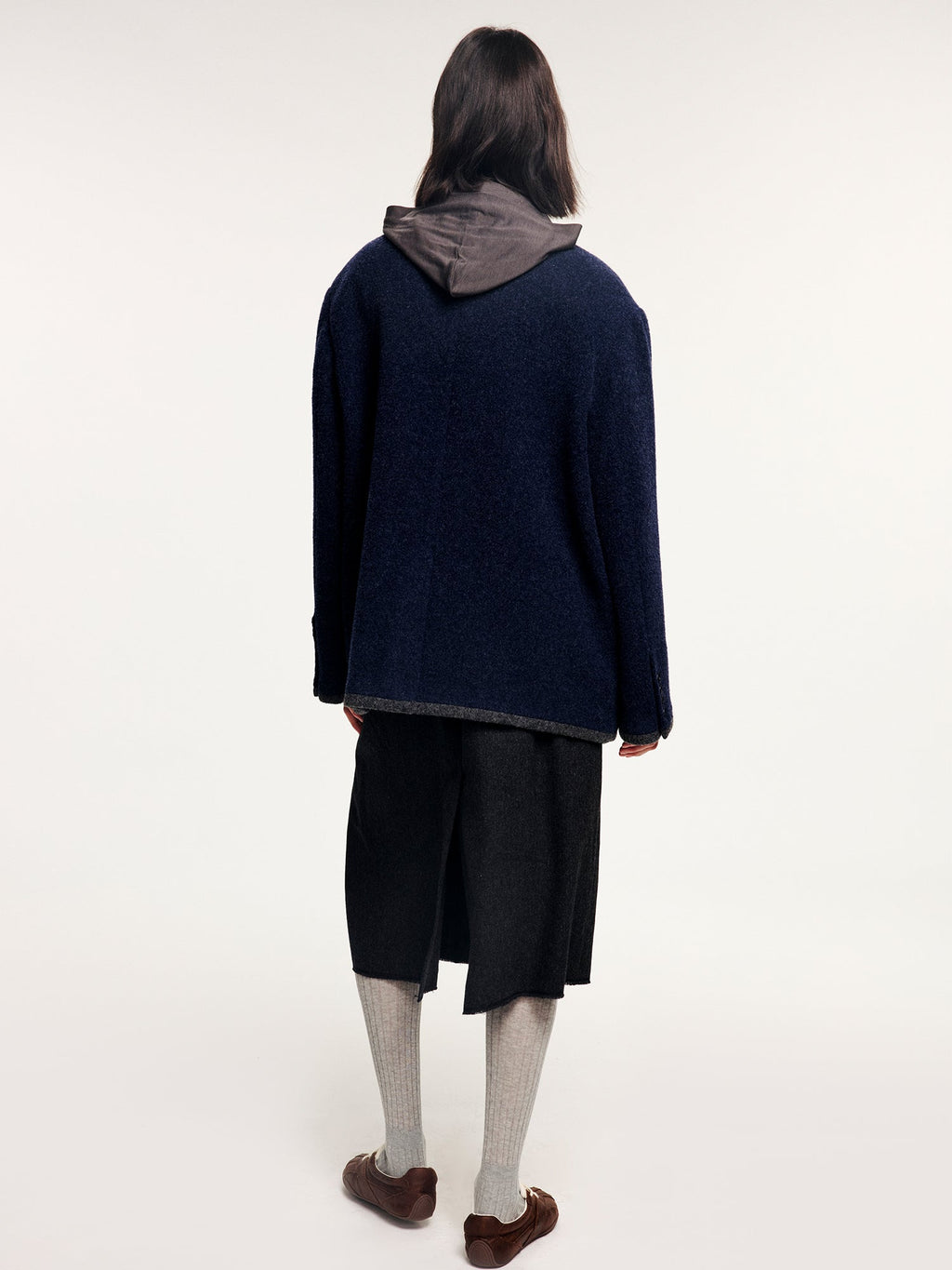 Wool college blazer