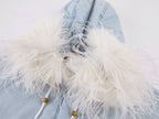 Ostrich-feather N2B down jacket