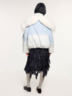 Ostrich-feather N2B down jacket