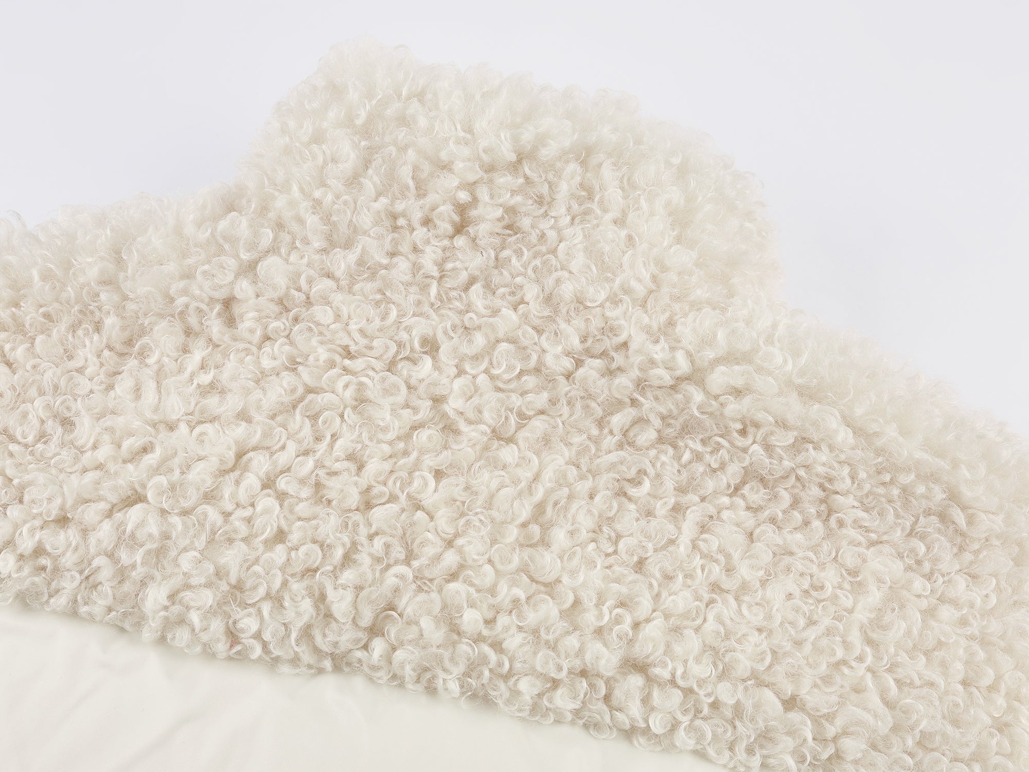 Fleece panel down jacket