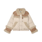 Bear-inspired puffer jacket