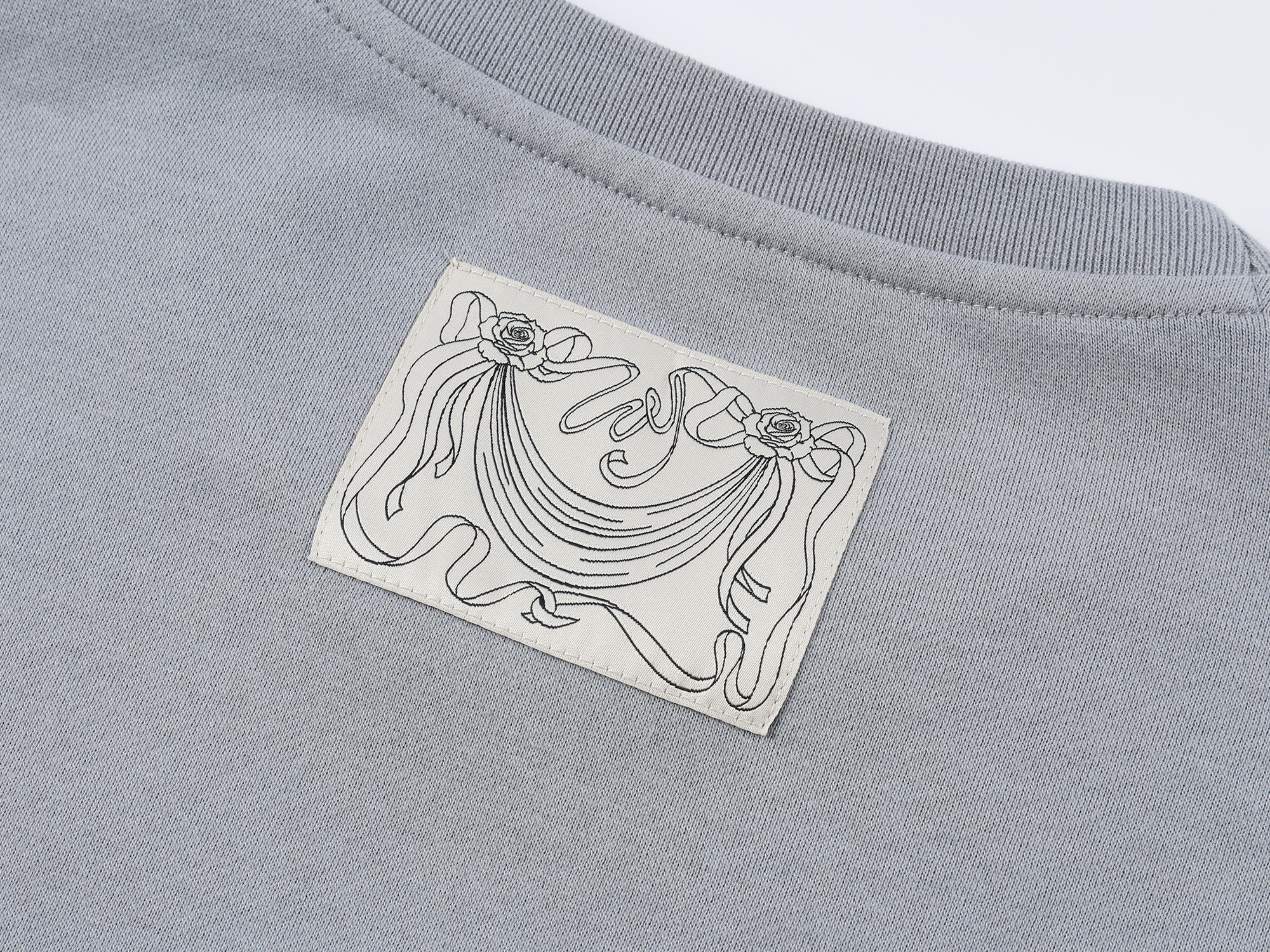 Conch ice cream panel dress