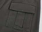 Fleece trim utility pants