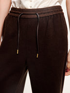 Flare knit pants