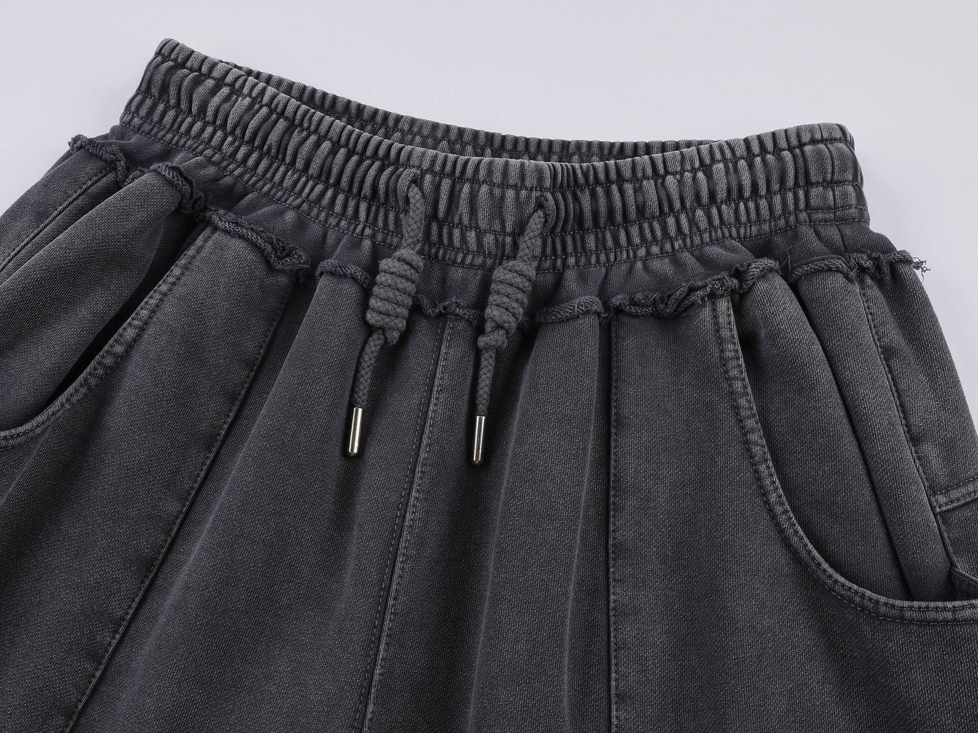 Washed balloon sweatpants