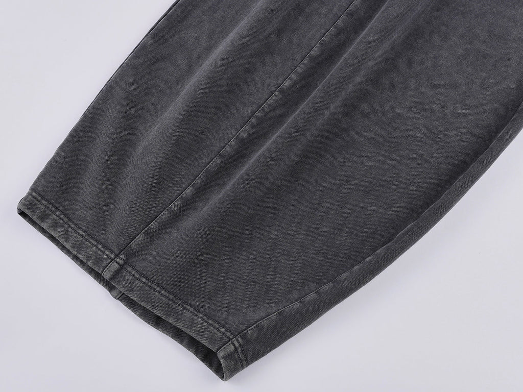 Washed balloon sweatpants