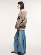 Rhinestone balloon jeans