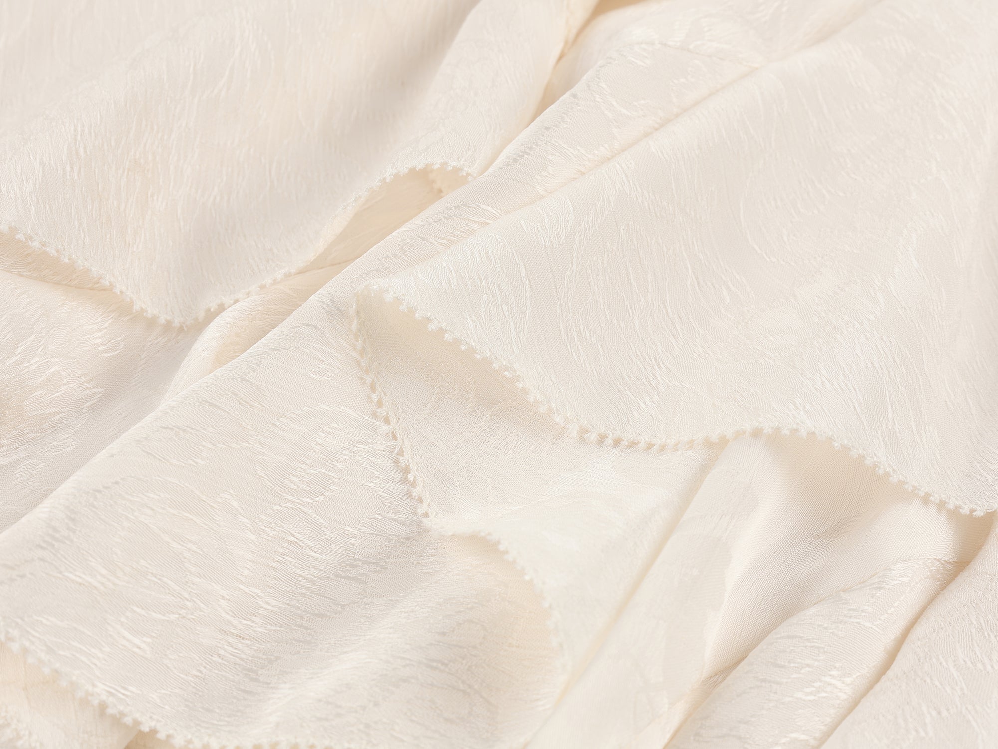 Ruffle jacquard skirt