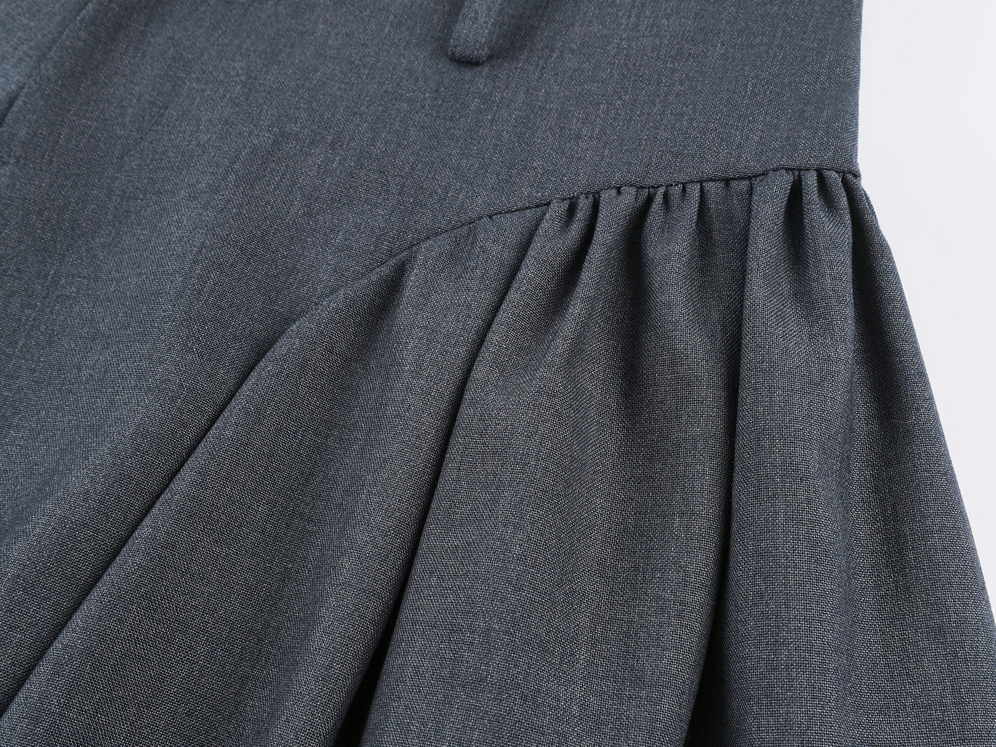 Fine wool puff skirt
