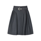 Fine wool puff skirt