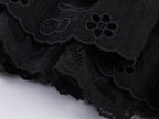 Paneled short skirt