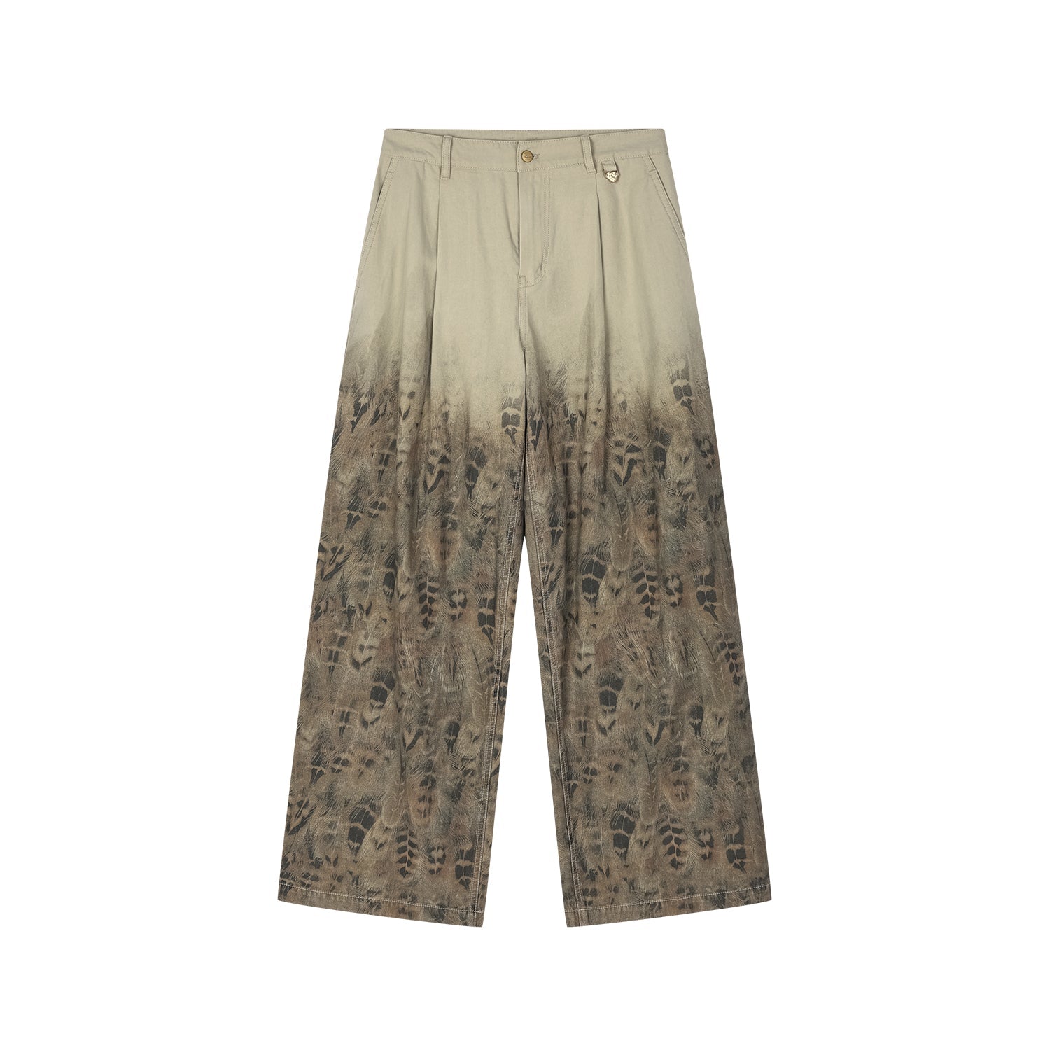 Feather washed denim jeans