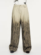 Feather washed denim jeans