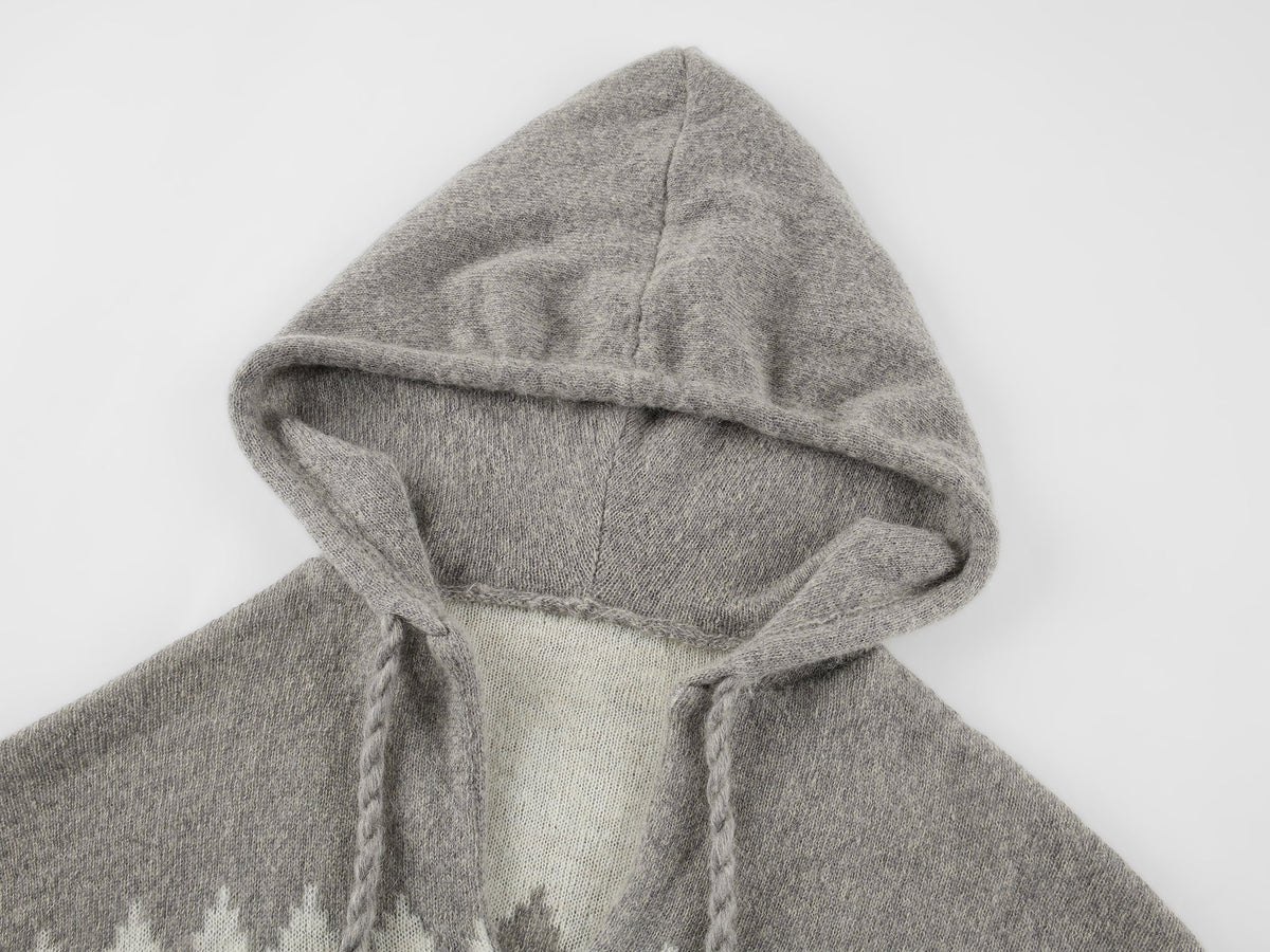Year of the Horse limited fair isle hooded pullover