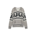 Year of the Horse limited fair isle hooded pullover
