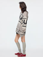 Year of the Horse limited fair isle hooded pullover
