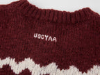 Year of the Horse limited beaded fair isle cardigan