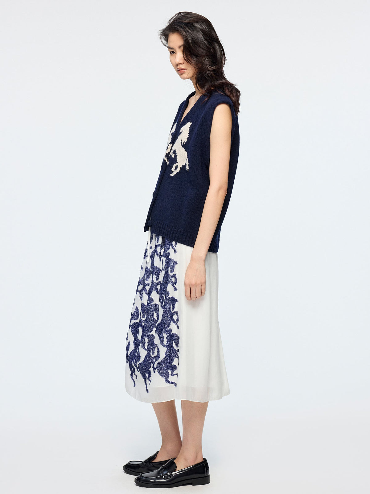 Year of the Horse limited knit vest