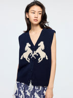Year of the Horse limited knit vest