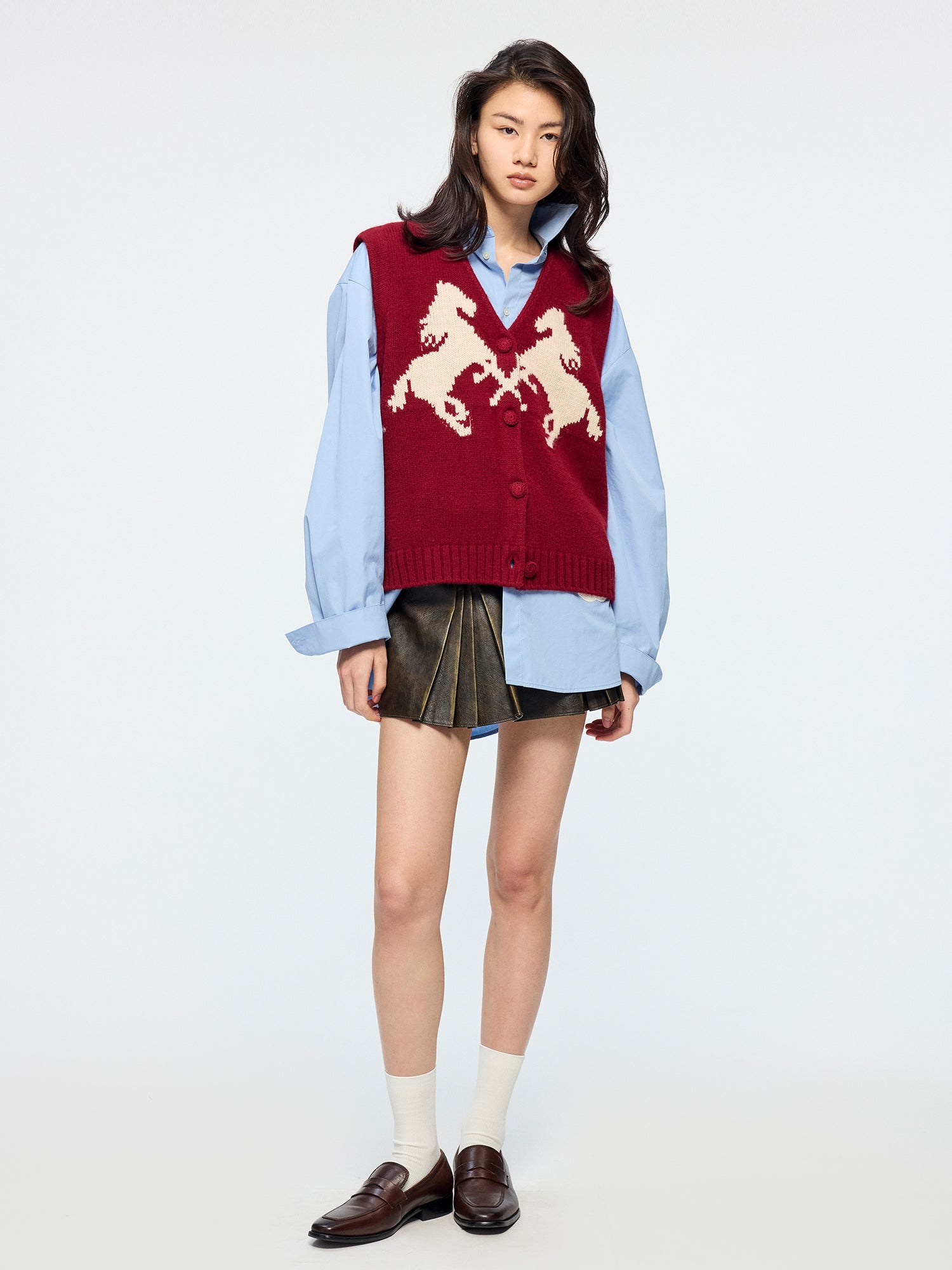 Year of the Horse limited knit vest