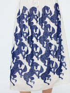 Year of the Horse limited sequin embroidered skirt