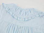 Ruffle ribbon shirt
